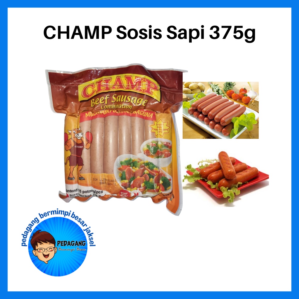 

CHAMP Sosis Sapi 375g/ Sosis Sapi 375g