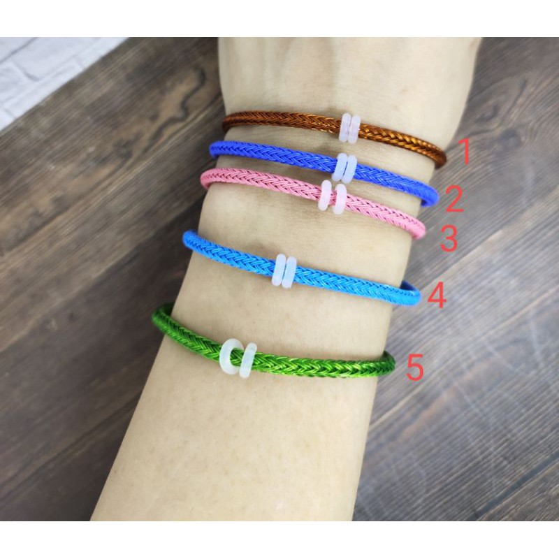 Fifi Fashion Gelang Tali Kawat New 2 Anti Air Waterproof Untuk Charm Liontin Mainan Pandora 12#