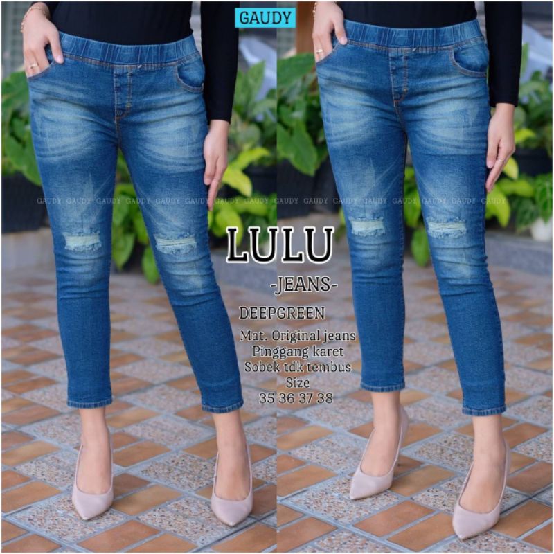 TERBARU LULU JEANS WANITA TERBARU KECE