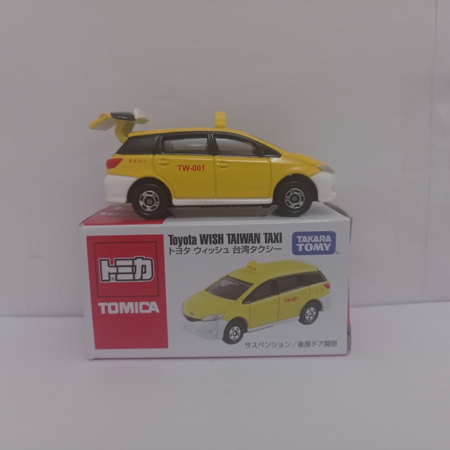 Tomica Toyota Wish taiwan taxi diecast mobil taksi Takara Tomy reguler murah