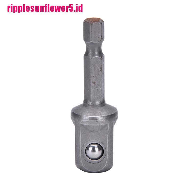 3pcs / Set Adaptor Socket Mata Bor Dengan Ukuran 1 / 2 1 / 2 / 3 / 8 Inci