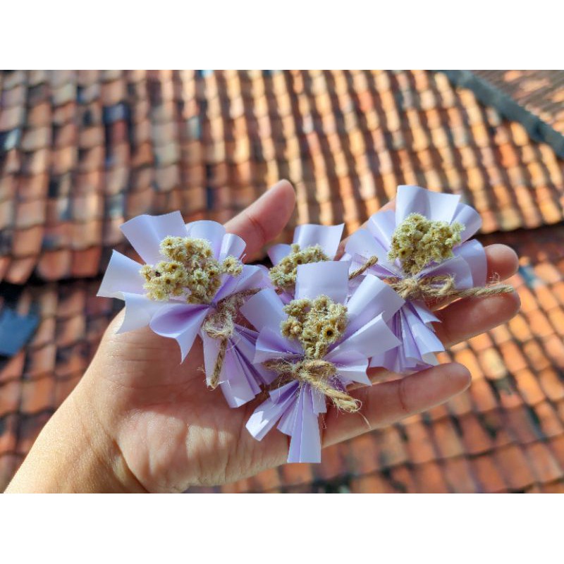 buket mini edelweis/mini buket/bucket edelweis asli