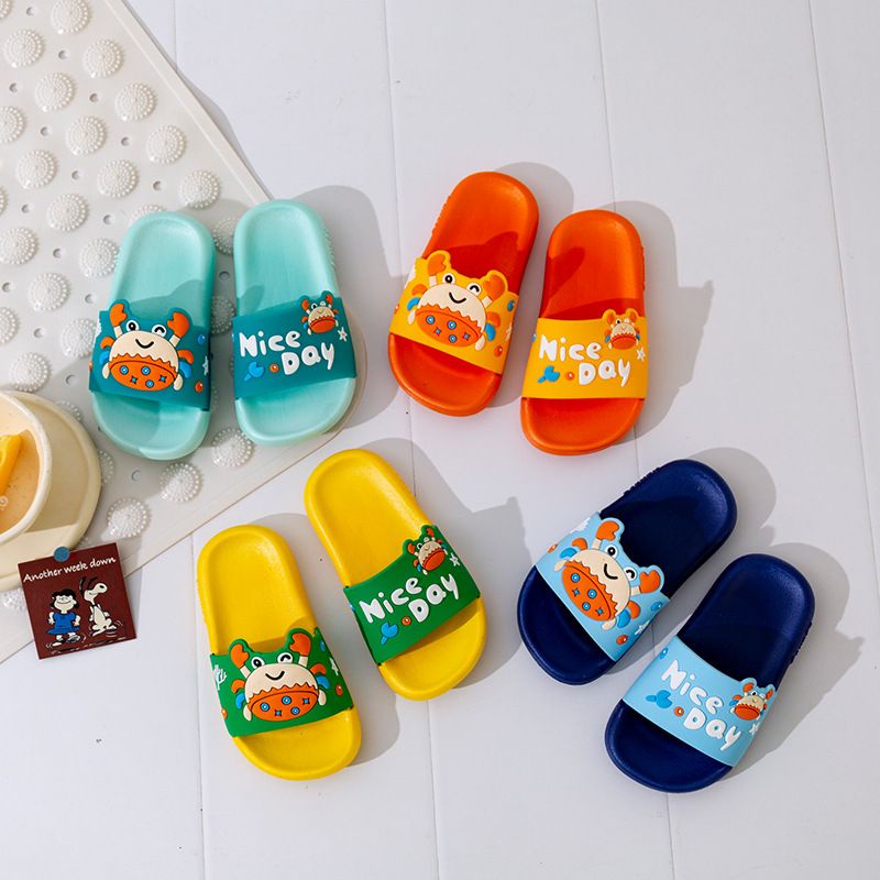 Sandal Karet Slop Anak Crab Import Higt Quality S2