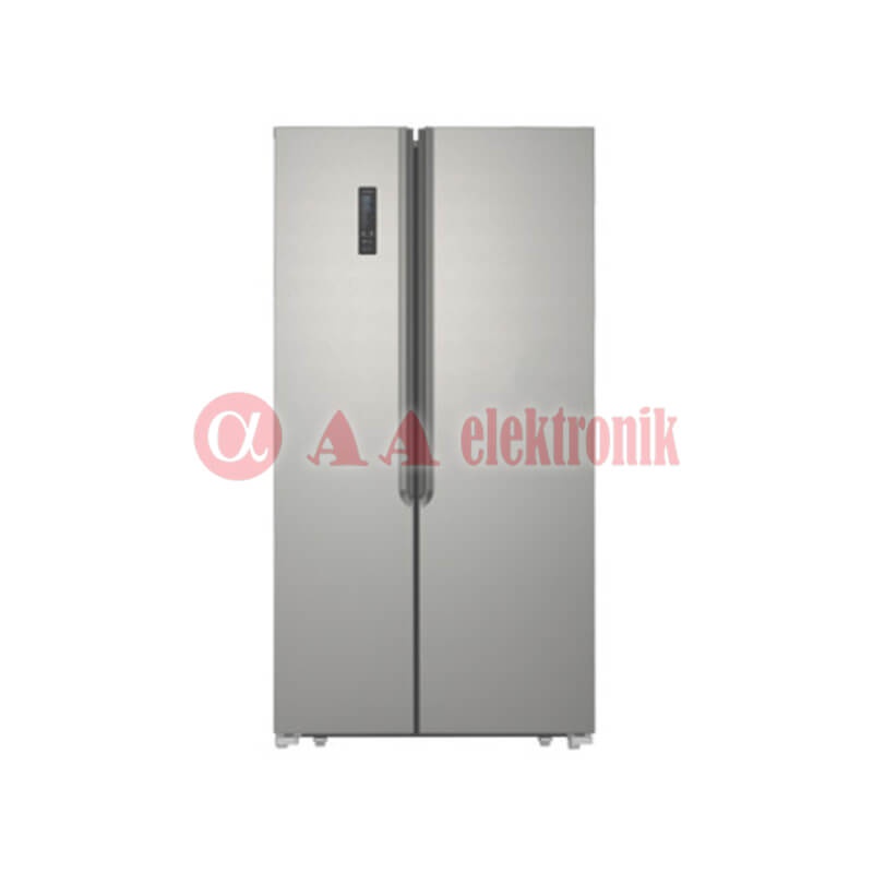 Kulkas Side By Side 2 Pintu Gea G2D-563 Inox Inverter