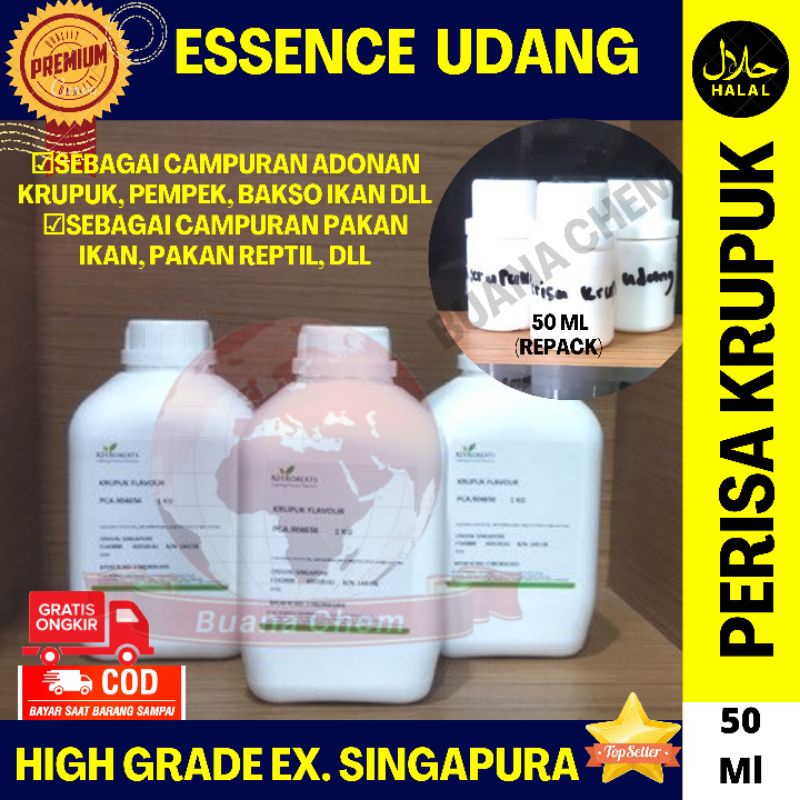 

Essence Udang / Perisa Krupuk Udang / Rasa Udang Perasa Flavour 50 ml