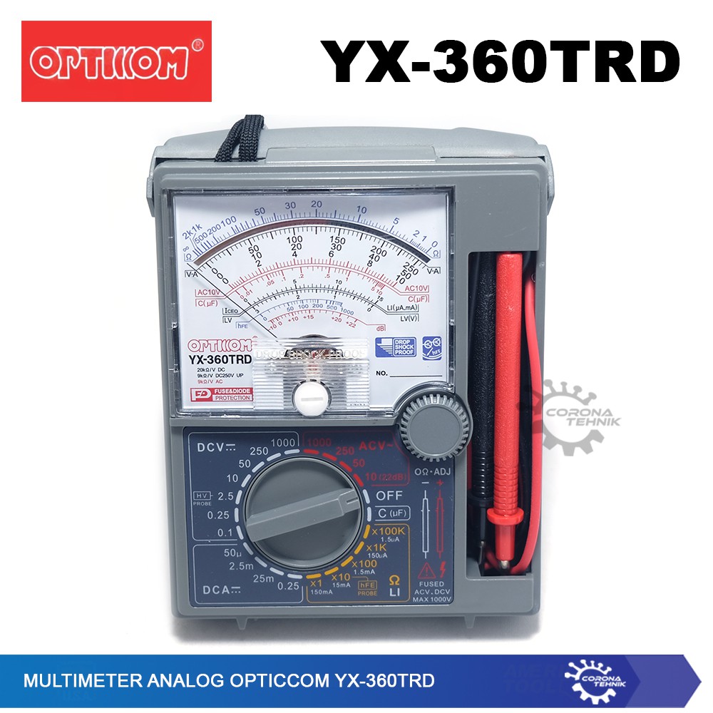 YX-360TRD - Multimeter Analog Opticcom