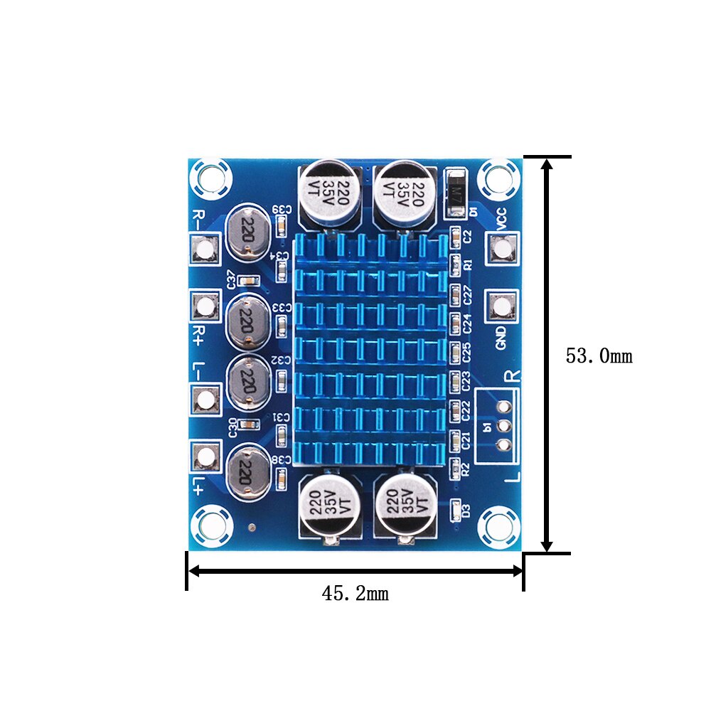 TPA3110 XH-A232 POWER AMPLIFIER CLASS D 30W+30W 2.0 Digital Audio Power Amplifier Board 2x15w PAM8610