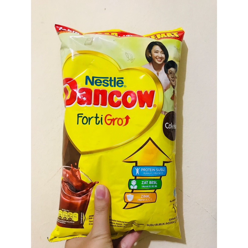 

DANCOW Fortigro Susu Bubuk Susu Anak Instant Pouch VANILLA / COKLAT 1kg