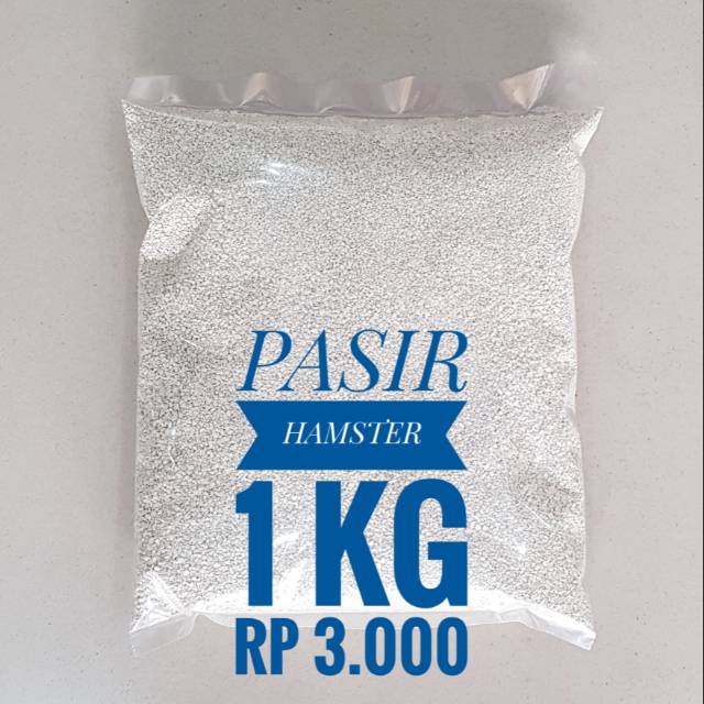 ALAS ATAU BEDDING Pasir zeolit no 1 berat 1 kg untuk kucing dan hamster