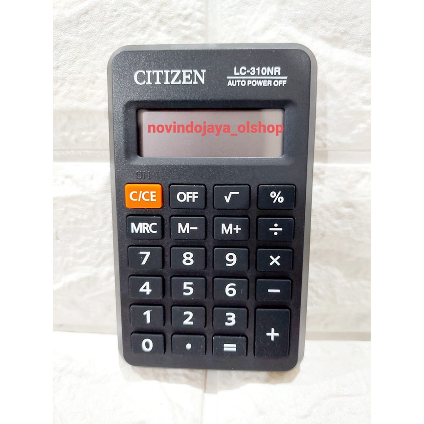 Jual Kalkulator citizen LC-310NR | Shopee Indonesia