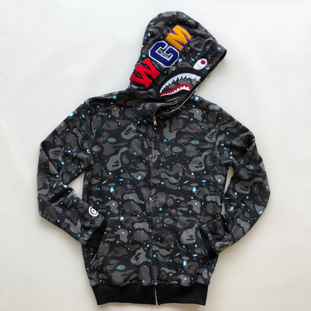 jaket bape shark original