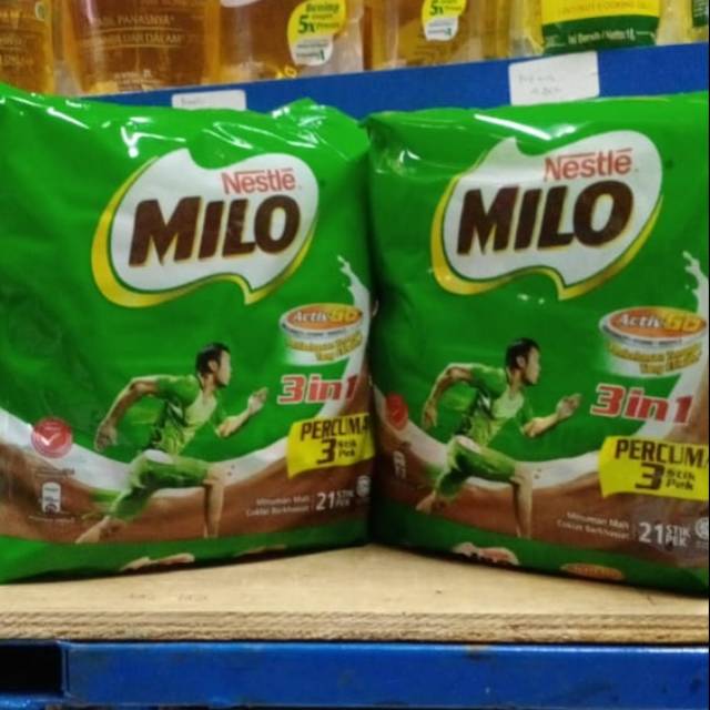 Milo 3in1 18 sachet / Milo 3 in 1/ Milo