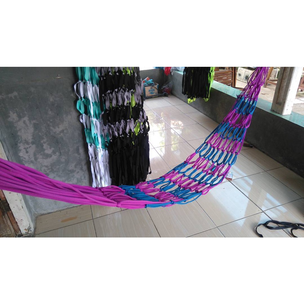 (BAYAR DITEMPAT) Ayunan tali rajut ayunan jaring REG JUMBO ayunan dewasa Murah berkualitas best sell