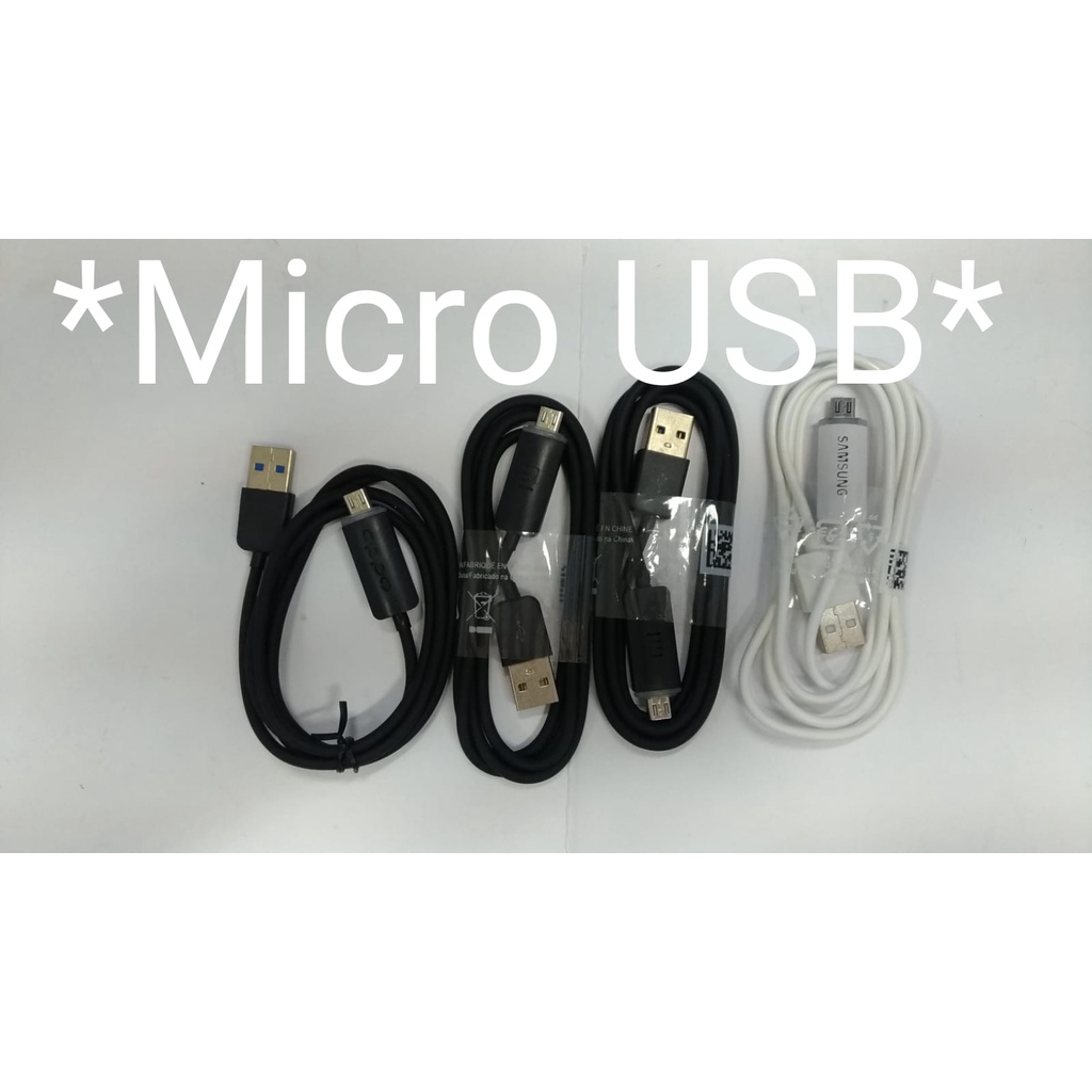 KABEL DATA MICRO &amp; LIGHTNING MIX LAMPU NYALA UJUNG