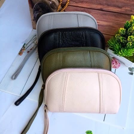 Dompet Wanita Kulit Dompet Tangan Garutan Clutch