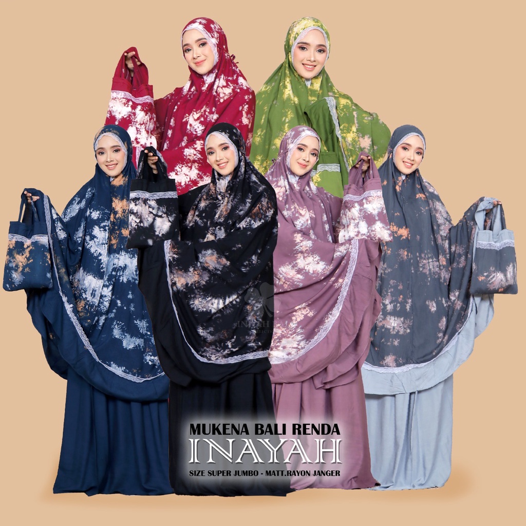 MUKENA BALI SUPERJUMBO INAYAH