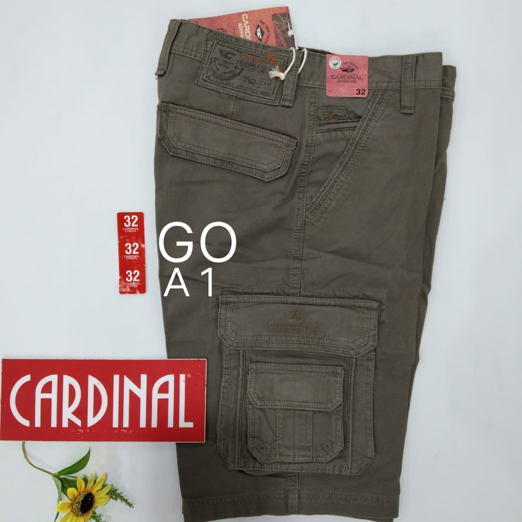 gof 32-KPL CARDINAL KEMPOL CASUAL Celana Pendek Cowok Celana Kempol Fashion Pria Brand Kekinian