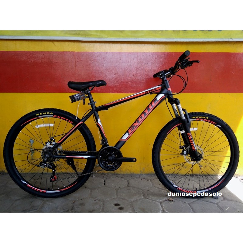  SEPEDA  GUNUNG  MURAH EXOTIC  2635 EF41 BESI 21 SPEED 