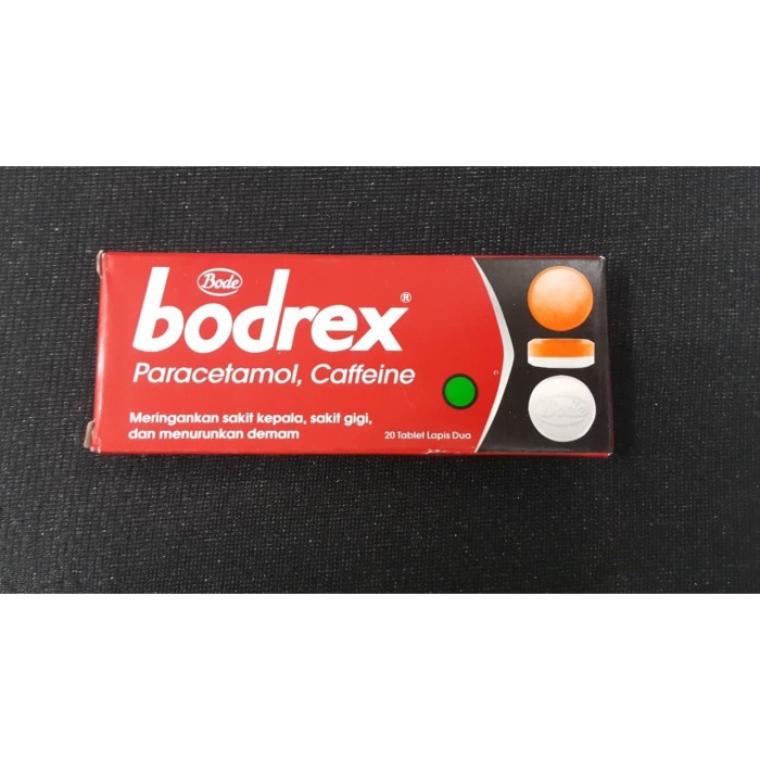 Bodrex tablet- Obat Sakit Kepala, Sakit Gigi, dan Demam