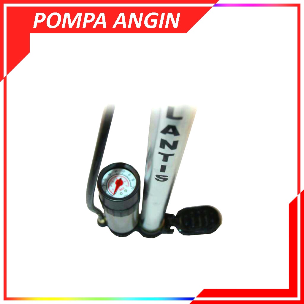 Pompa Ban Sepeda Praktis &amp; Tahan Lama / Selang Pompa Angin Untuk Sepeda Sepeda Motor / Motor Bicycle Pump / Pompa Angin