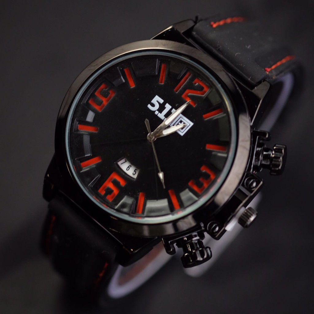 Jam Tangan Pria 511 Date Leather Strap