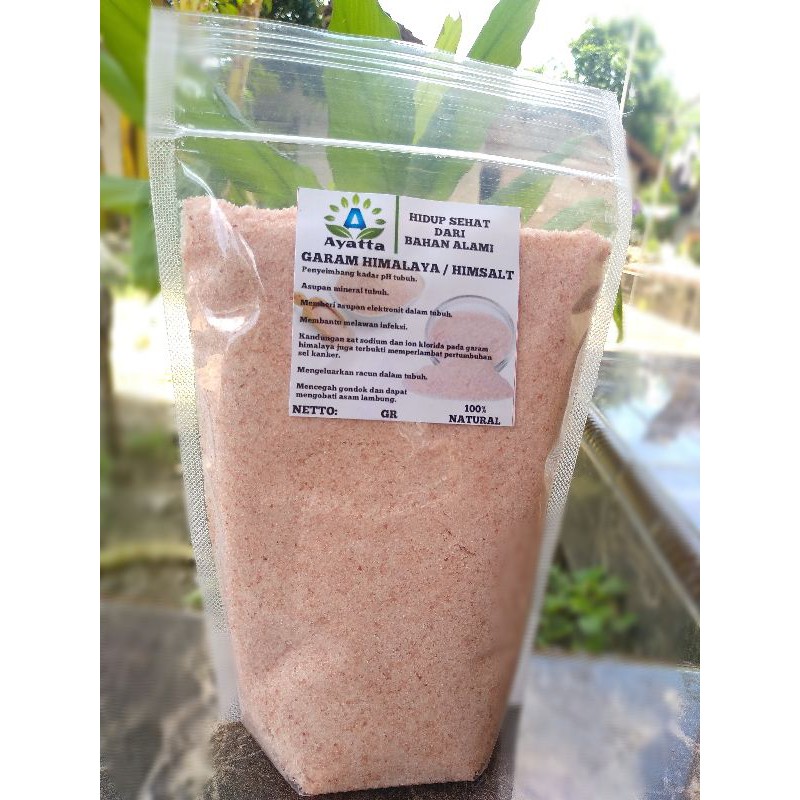 

Garam himalaya, murah 1 kilo 55rb - Himsalt - pink salt