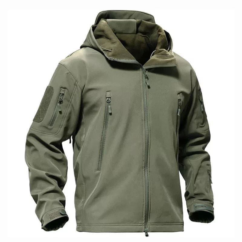 Jaket Tad Army Millitar Silver Knight Softsheel Sharskhin Import