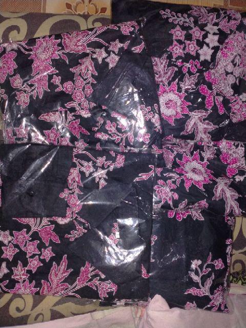 Batik Couple Keluarga Sania Ruffle Ori Ndoro Jowi Dnt Cibulan Pink