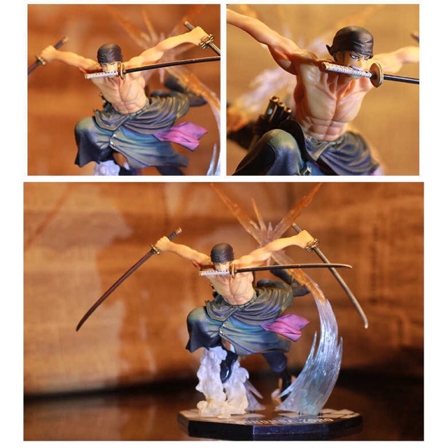 Action figure one piece zoro