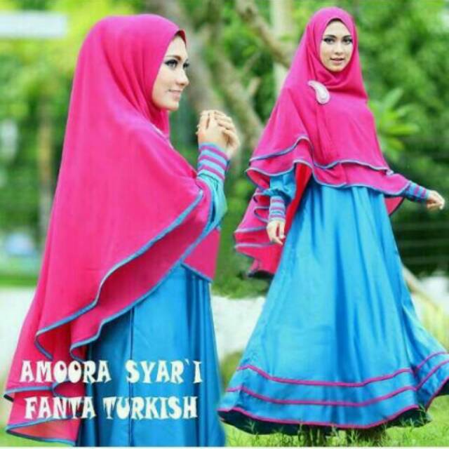 Gamis syari amora