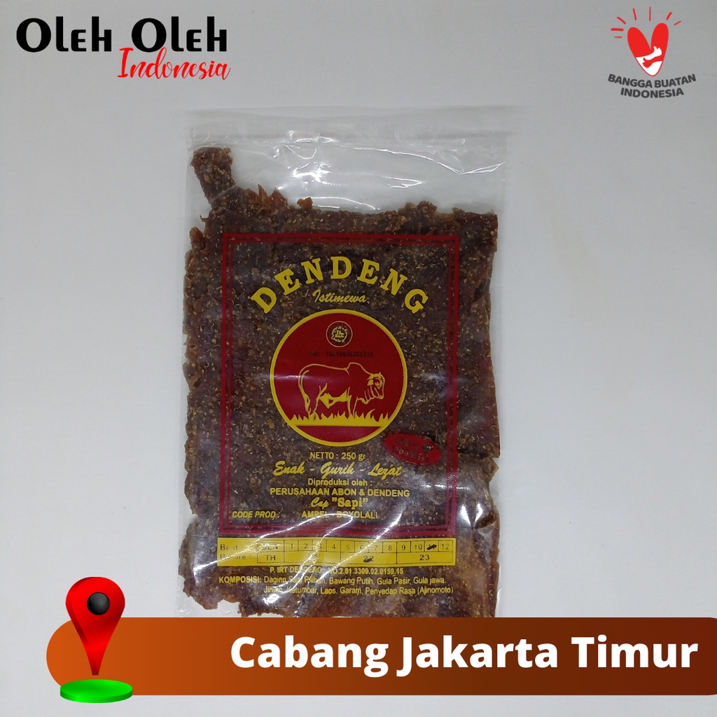 Sunnydayshop_ Dendeng Sapi Kering Dendeng Ayam Daging Kering Ampel Boyolali Cap Elang Cap Sapi