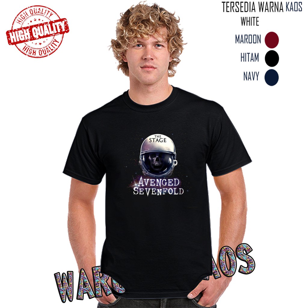 Baju Kaos t shirt AVENGED SEVENFOLD A7X keren pria wanita DISTRO KAOS PRIA KEREN