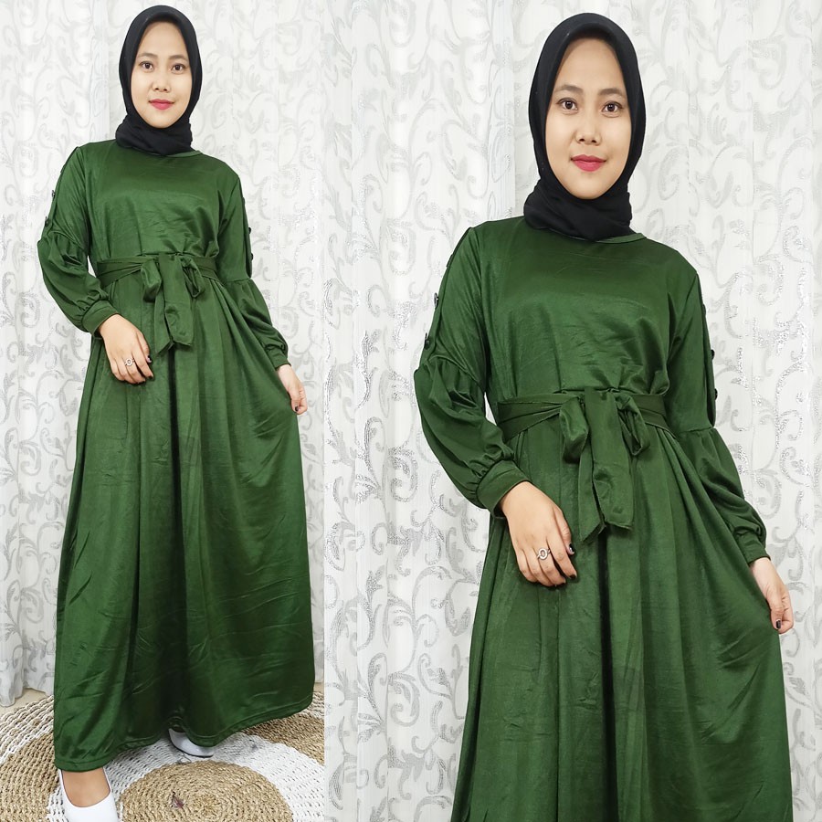 GAMIS ALEXZI LENGAN BALON 3KANCING CARLINA