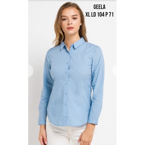 Sale Kemeja Blus Wanita Geela