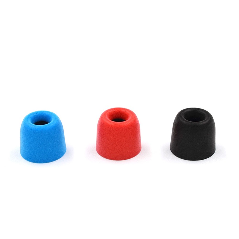 2 PCS Memory Foam In-Ear Headphone Silicone Case Pengurangan Kebisingan Nyaman Ear Cap Penyumbat Telinga