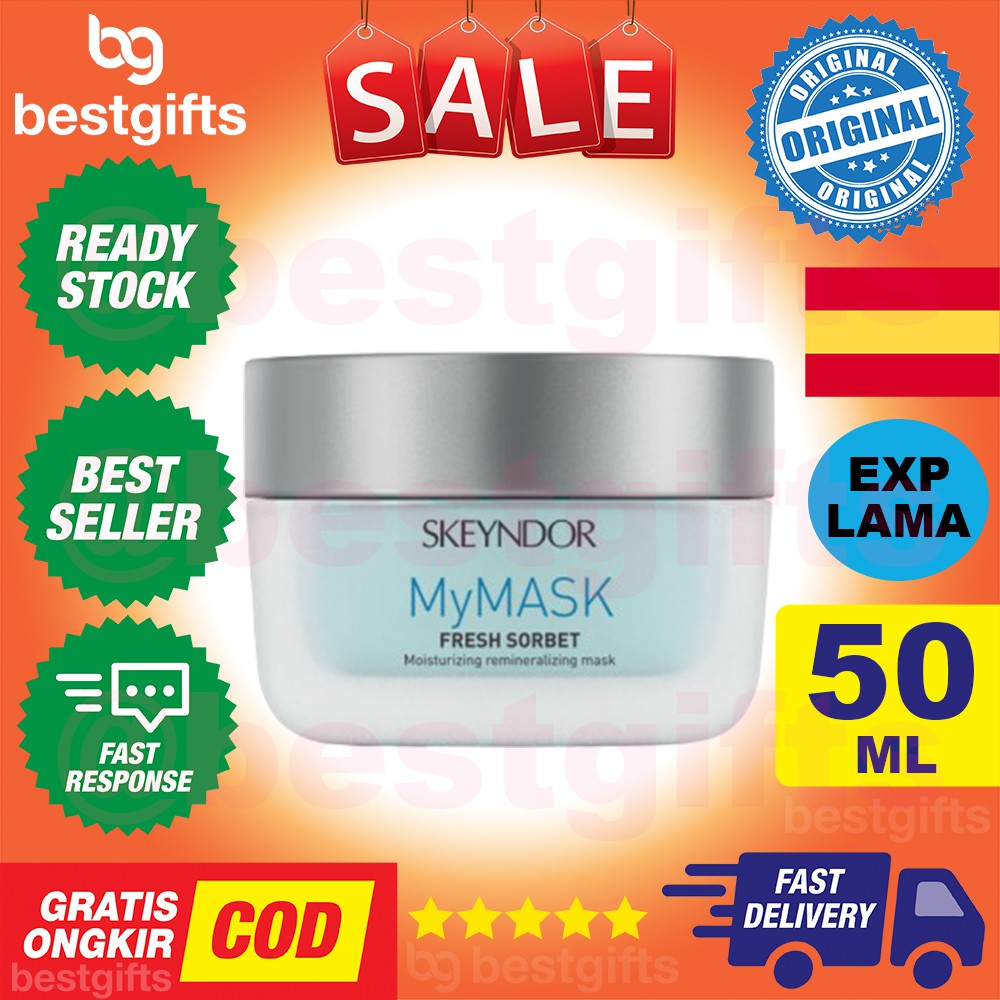 SKEYNDOR MYMASK MY MASK FRESH SORBET PURIFYING MASK MINERALISING AND MOISTURISING MASKER WAJAH 50 ML