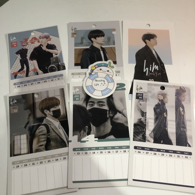 Jaehyun NCT Mini Calender 2020