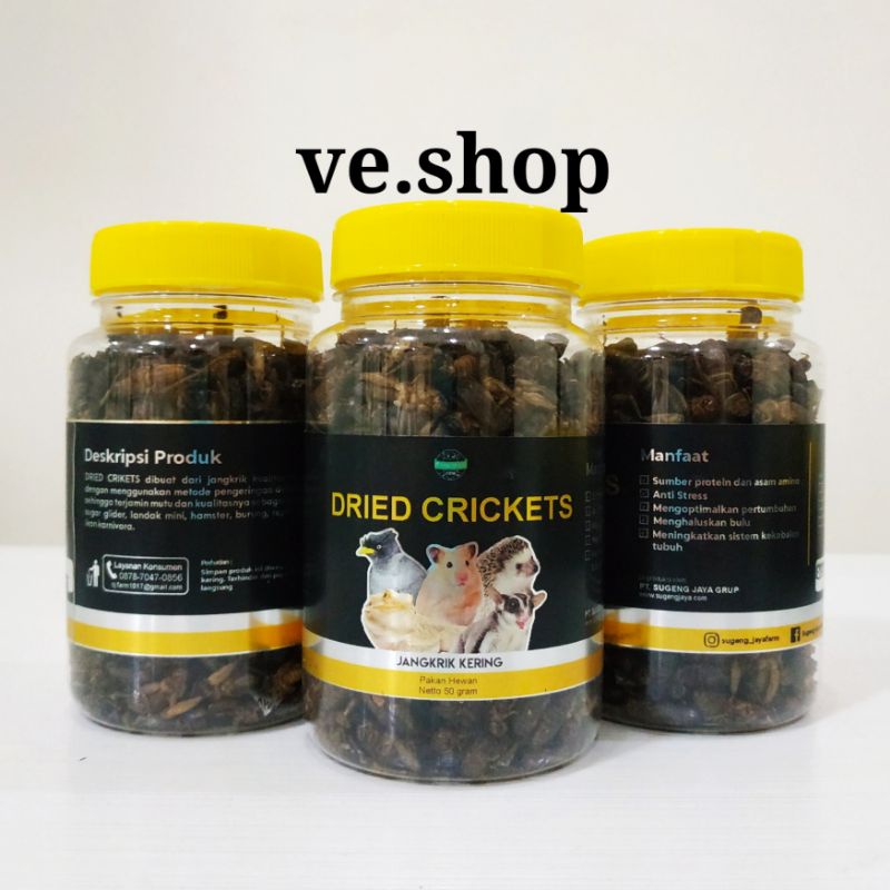 DRIED CRICKET Jangkrik Kering
