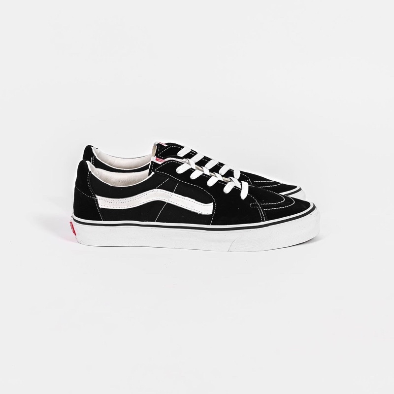 V4ns SK8-Low Black/White Classic Original