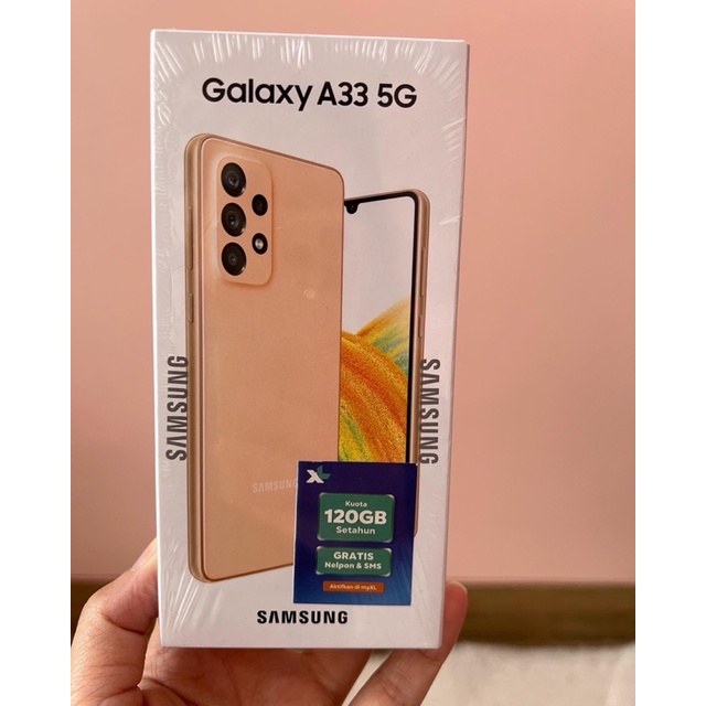New Samsung A33 5G 8/128 masih segel