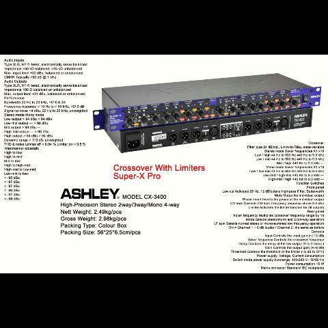 CROSSOVER ASHLEY CX3400 ORIGINAL