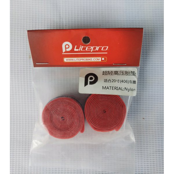 Litepro Rim Tape Size 20 Inch 406 - Rims Tape 20 Inch For Sepeda Lipat Dahon Tern Fnhon dan Sepeda
