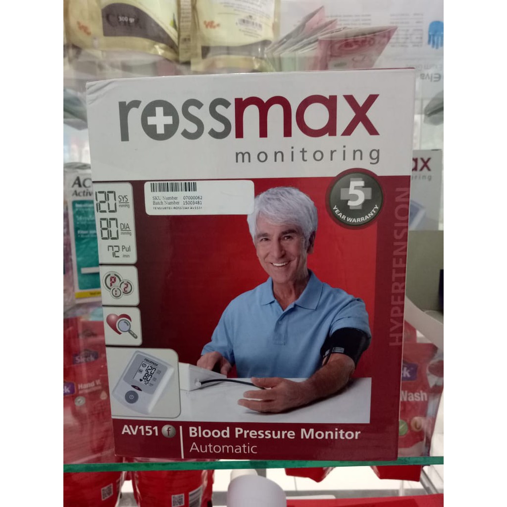 TENSIMETER ROSSMAX AV151F [ALAT TENSI / UKUR TEKANAN DARAH]