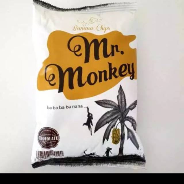 

Mr Monkey Keripik Pisang Kepok khas Lampung