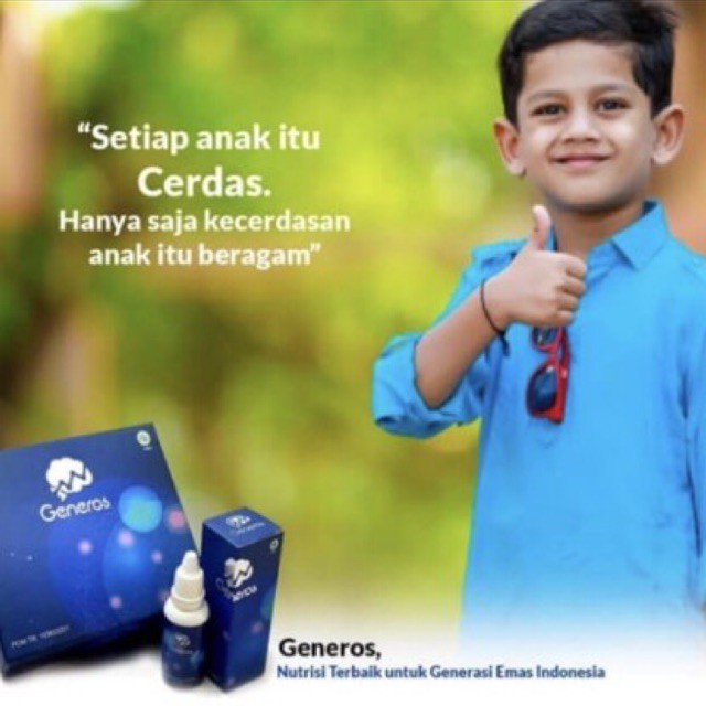 generos multivitamin nutrisi otak anak..meningkatkan daya ingat dan nambah kecerdasan