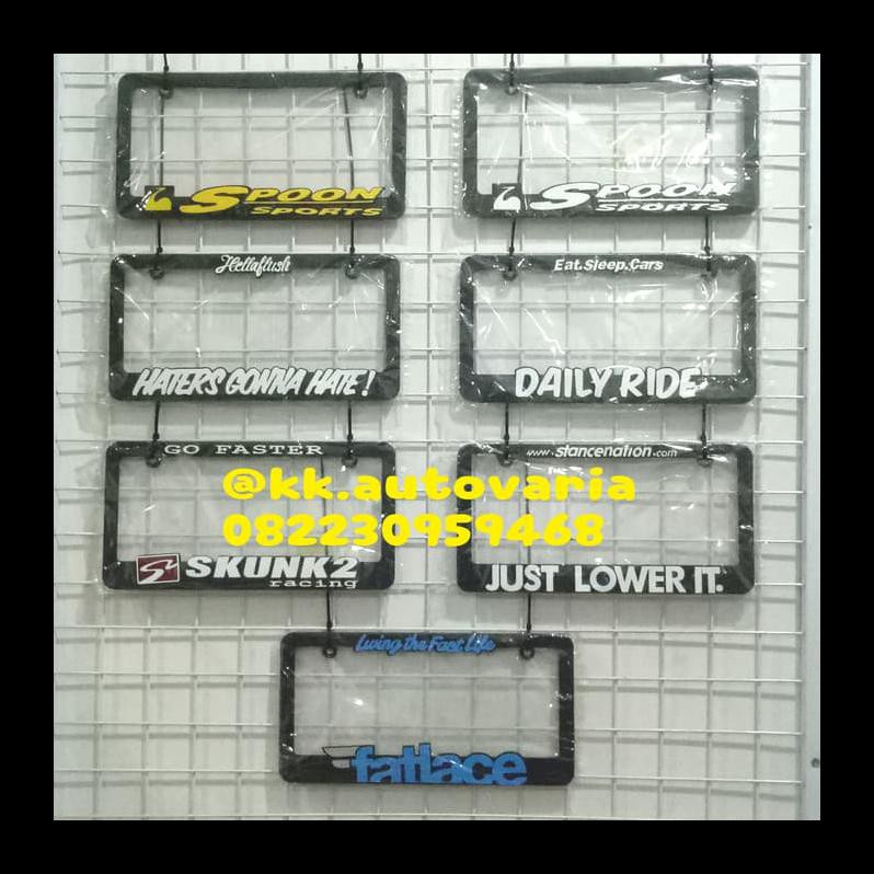UPDATE FRAME PLAT NOMOR KECIL / FRAME PLAT NOMOR JDM USDM STANCE EKSTERIOR MOBIL TERMURAH DAN