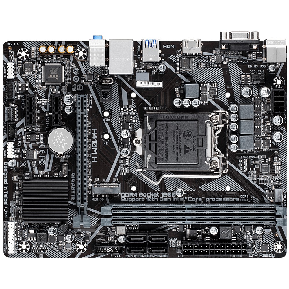 Motherboard Gigabyte H410M-H