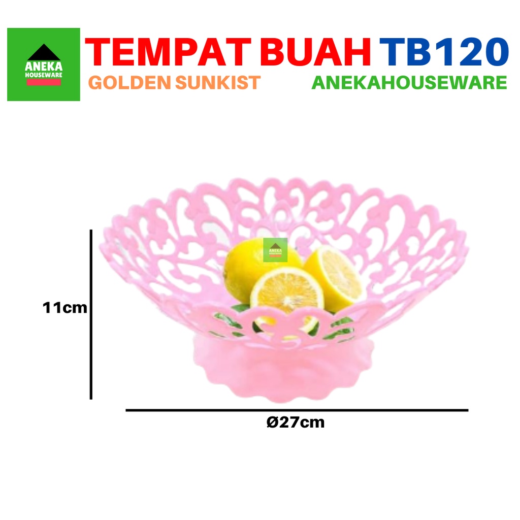 Tempat Buah Piring buah Wadah saji buah TB 120 Golden Sunkist