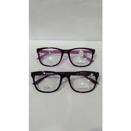 Eighteen Unisex Full Frame Kacamata Tipe 7022