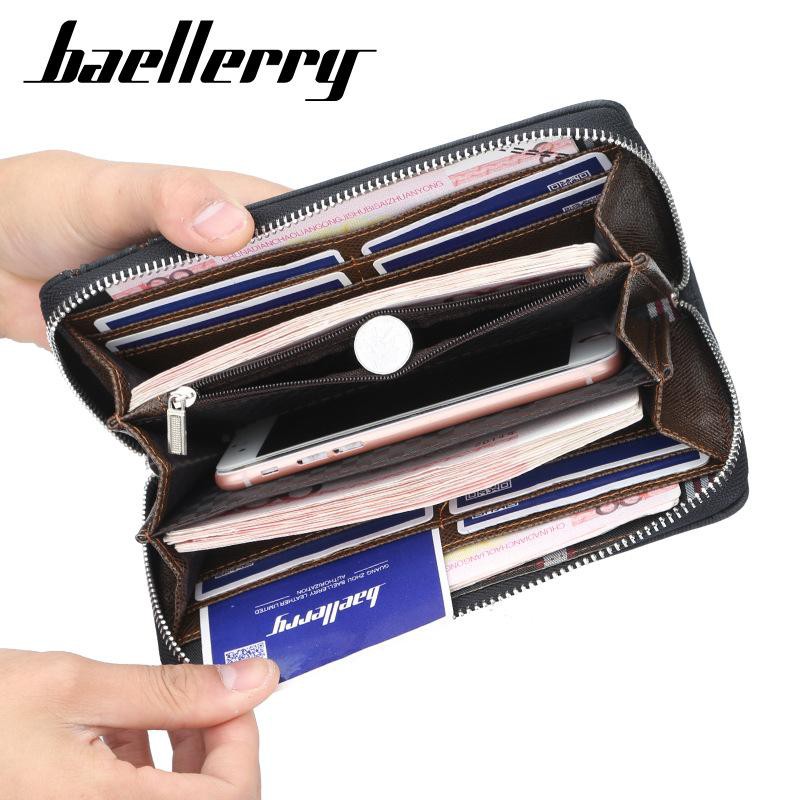 Dompet Panjang Kulit Pria Wanita New Wallet Baellerry 1514